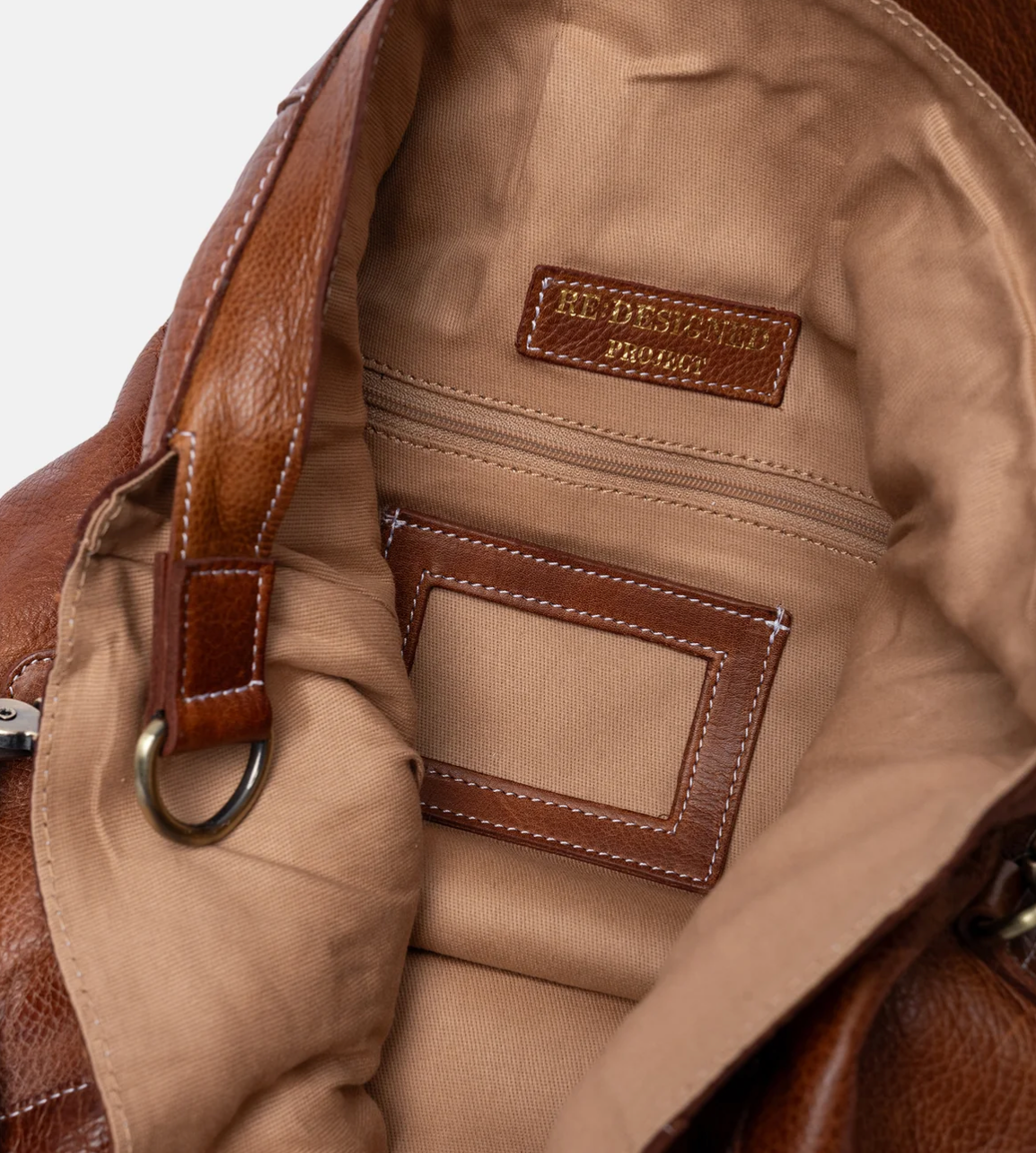 RE:DESIGNED Walnut Project no 100 Roll Top Bag