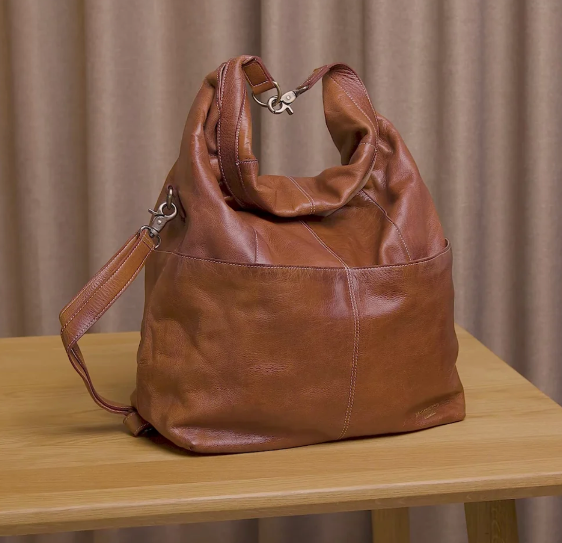RE:DESIGNED Walnut Project no 100 Roll Top Bag