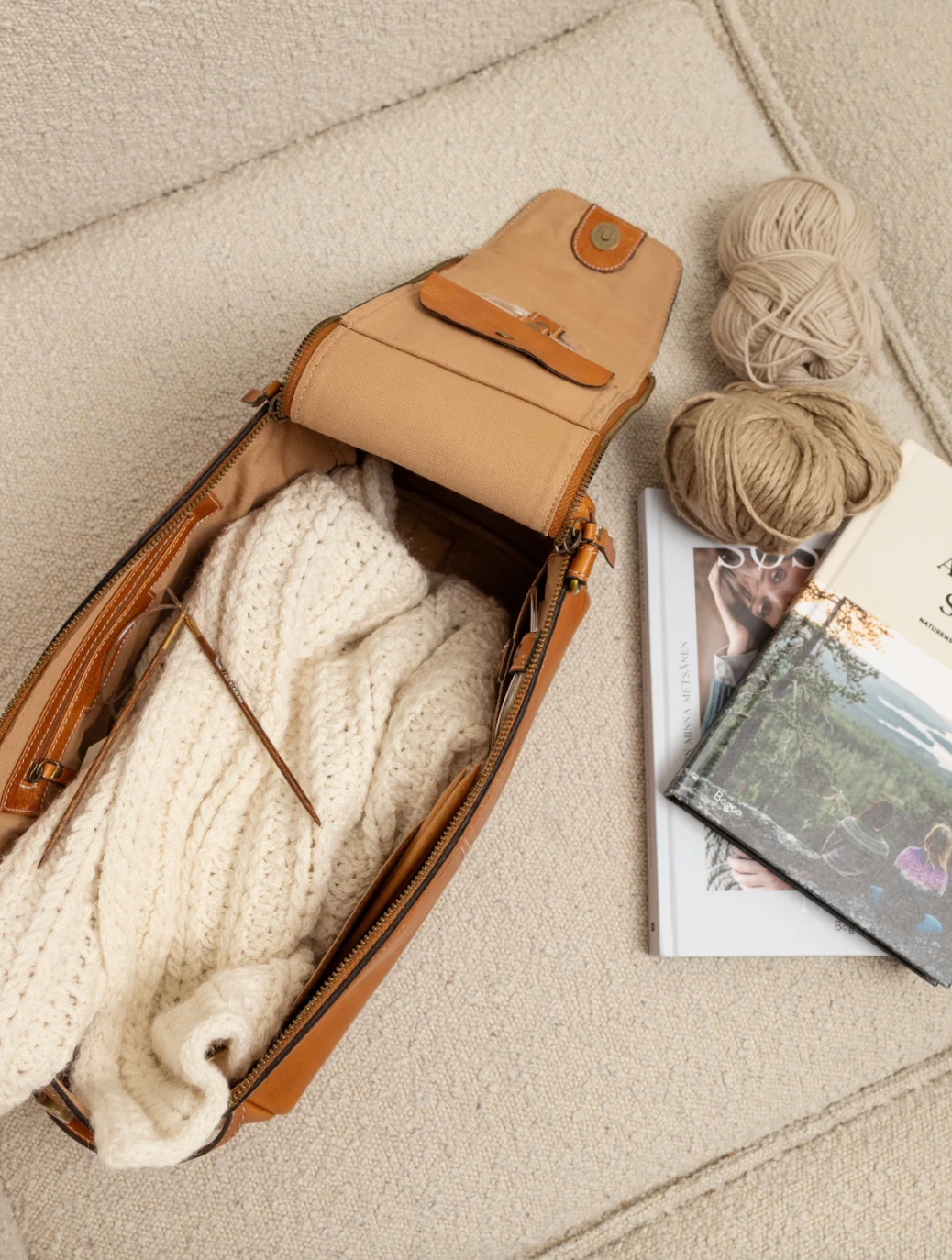 RE:DESIGNED Dark Cherry no 44 Project Bag