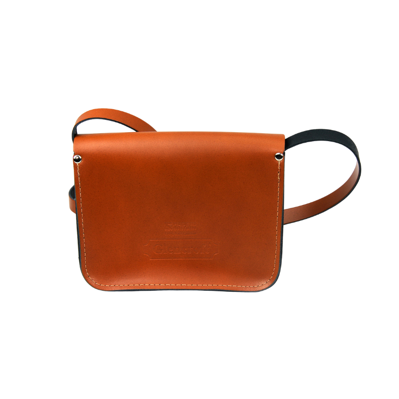 Glencroft Real Leather Crossbody Saddle Bag