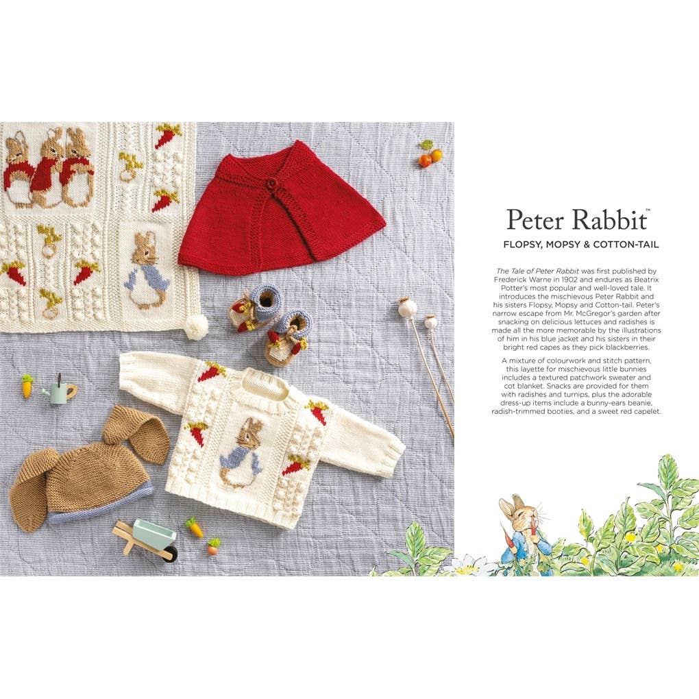 Peter Rabbit™ Baby Knits: 20 knitting patterns for clothes and accessories inspired by the Tales of Beatrix Potter