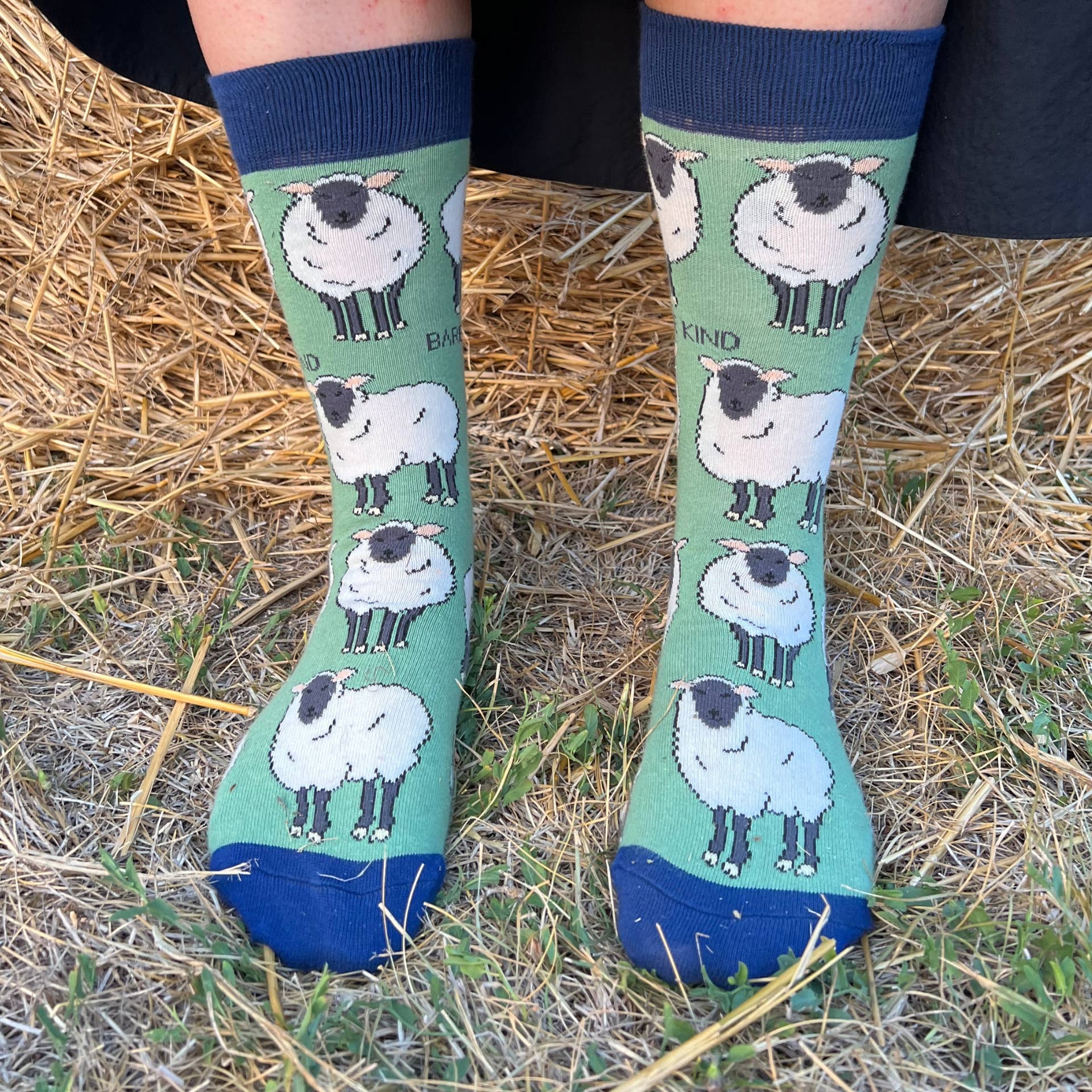 Bare Kind Bamboo Save the Sheep Socks