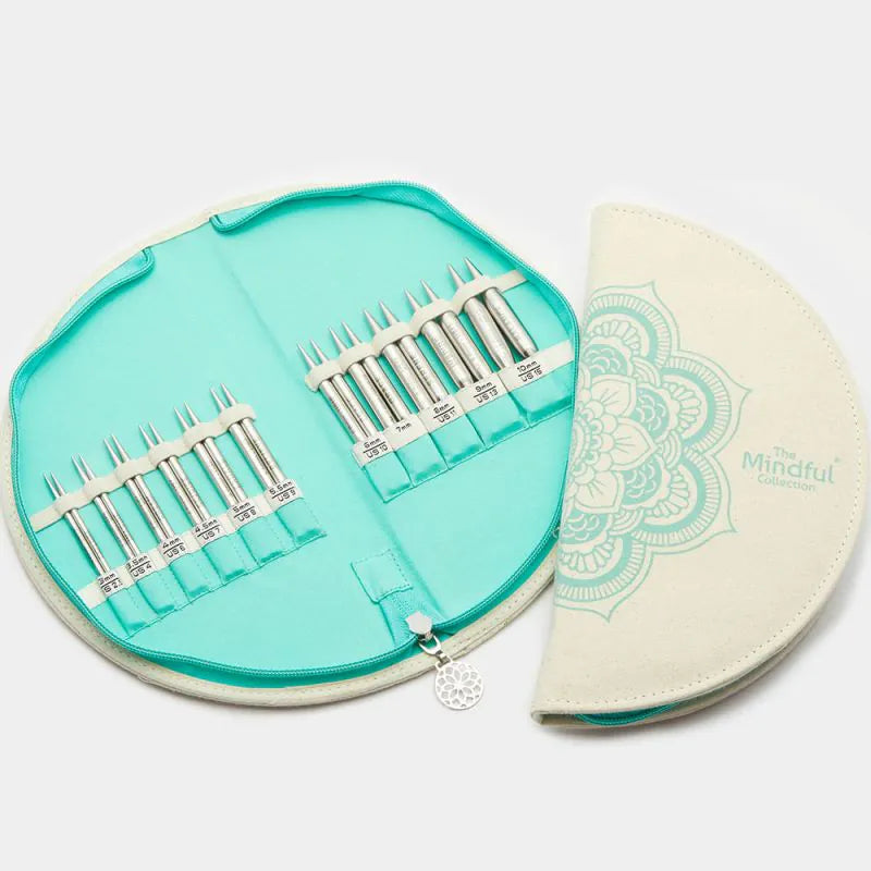 KnitPro The Mindful Collection Warmth Special Lace Interchangeable Needle Set - 10cm
