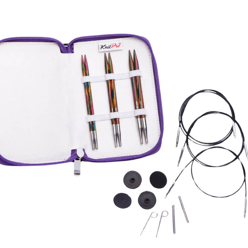 KnitPro Symfonie Wood Interchangeable Needle Starter Set