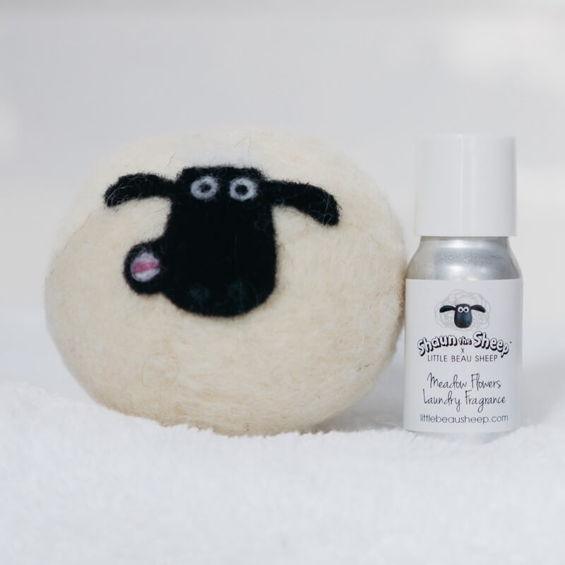 Little Beau Sheep x Shaun the Sheep Laundry Ball with Meadow Flowers Laundry Fragrance