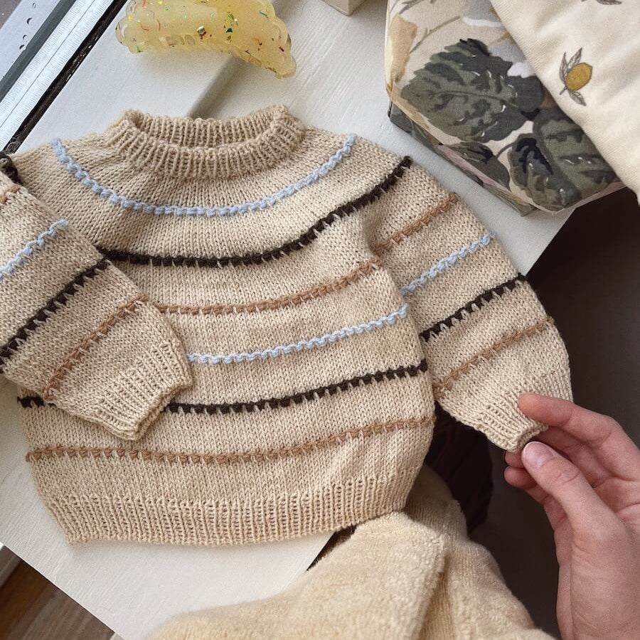 PetiteKnit Festival Sweater Baby Pattern