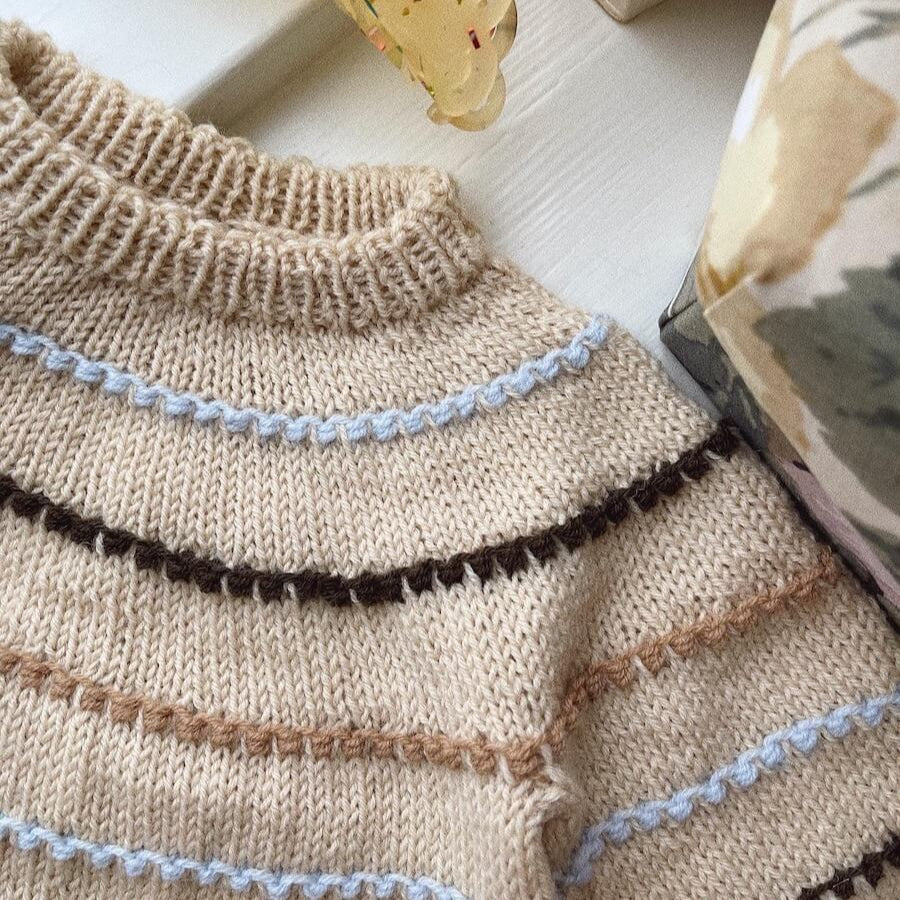 PetiteKnit Festival Sweater Baby Pattern