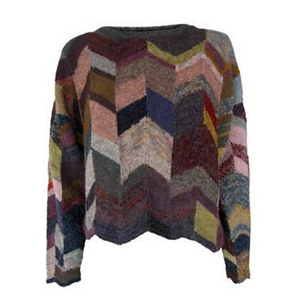 Sweater For A Rainy Day Pattern designed by Marianne Isager