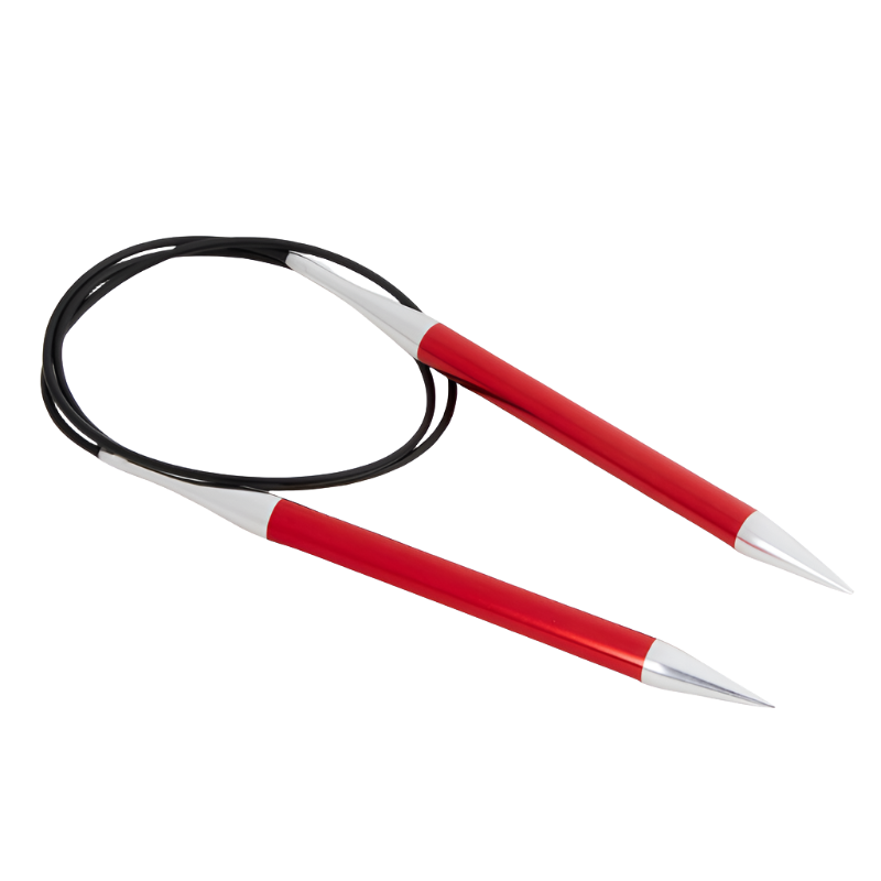 KnitPro Zing 25cm Fixed Circular Knitting Needles