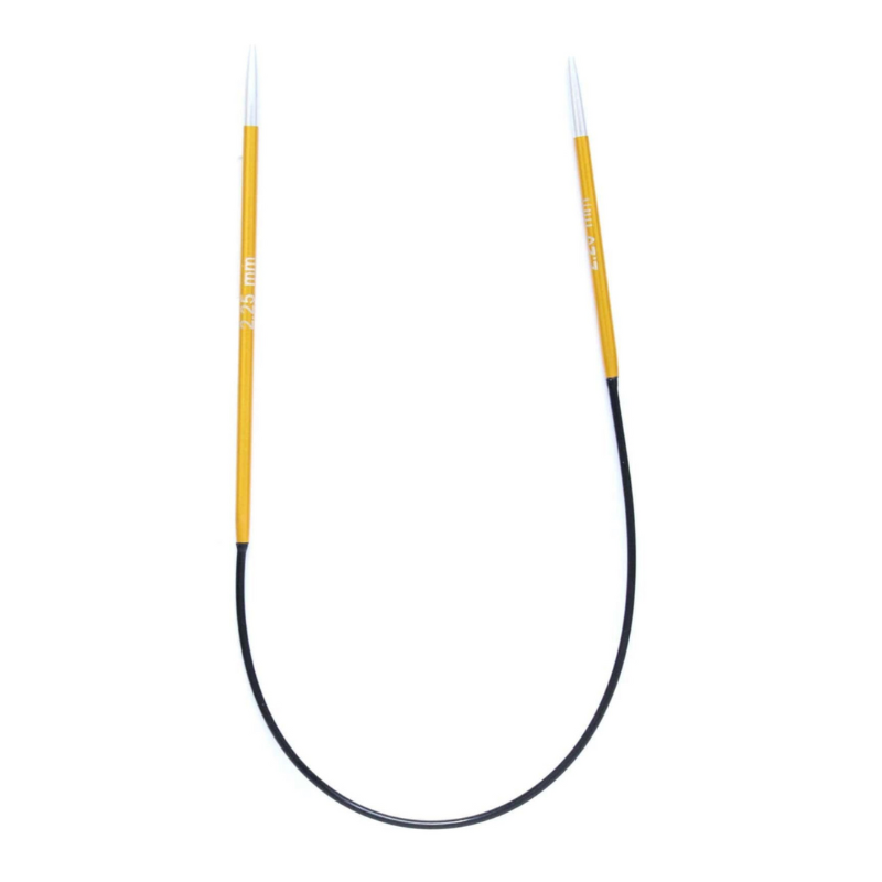KnitPro Zing 25cm Fixed Circular Knitting Needles