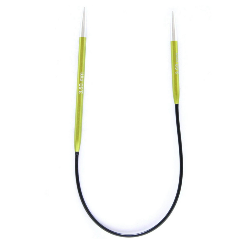 KnitPro Zing 25cm Fixed Circular Knitting Needles